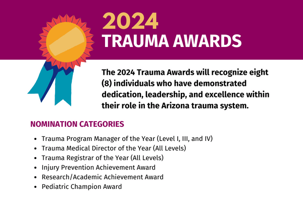 Trauma Awards Header